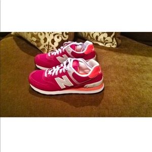 ✨*NEW* Authentic Hot Pink And Orange NEW BALANCE✨